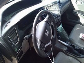 2015 CIVIC GRAY EX-L 1.8 AT  A24034